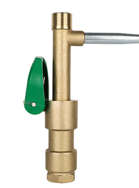 铜取水阀园林快速取水器草坪户外绿化水管地接头6分1寸取水杆地插