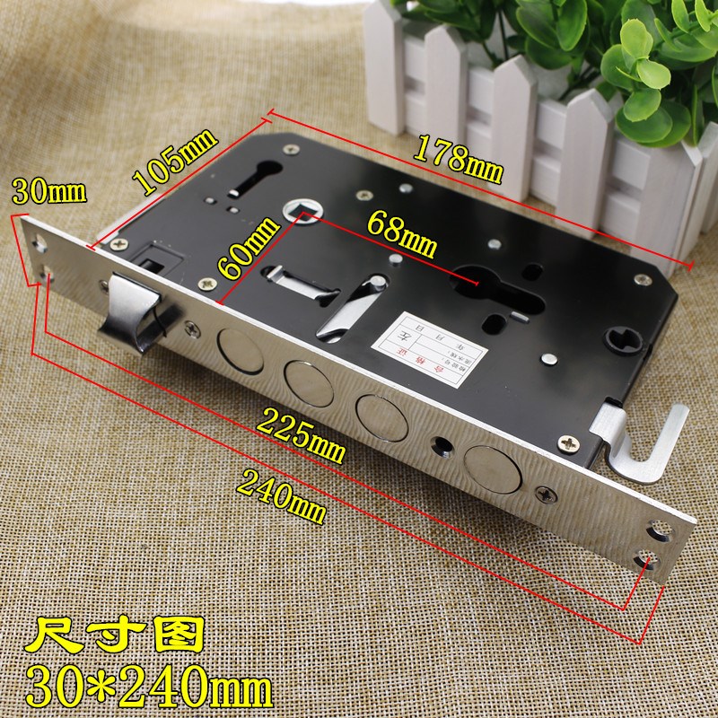 30老式新款圆头30乘24x0锁舌门单活双活把手供货加重锁体