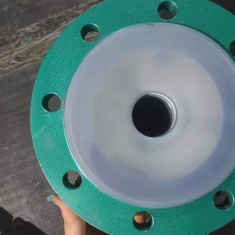 FQ41F46耐酸碱反应釜底阀衬四氟放料球阀变径法兰球X阀衬氟放料阀