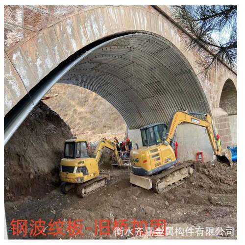 整装（拼装）钢波纹管涵金属波纹管实体桥梁钢波纹管涵