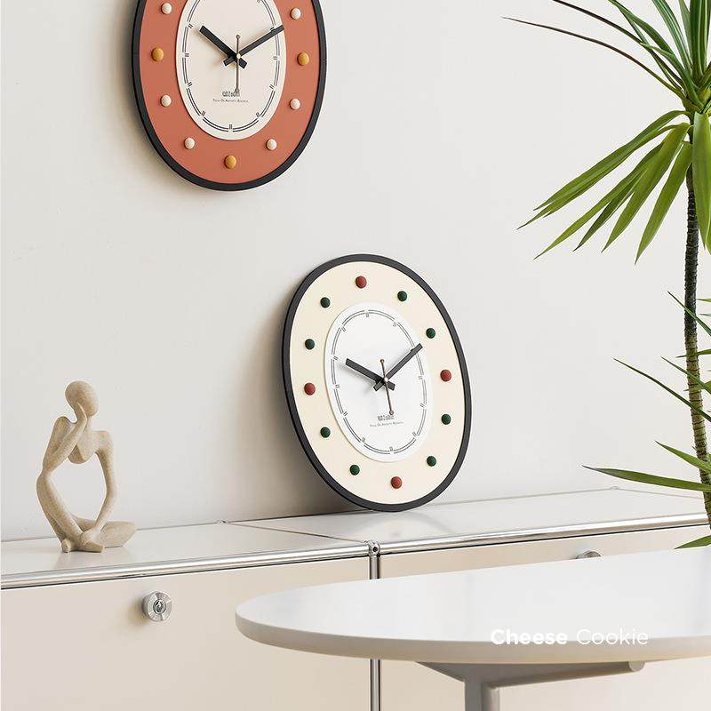 wozoom屋准免打孔钟表挂钟客厅2025新款个性创意大气网红简约现代,特色手工艺,其他特色工艺品,淘宝优惠券,粉丝福利购,淘宝优惠卷