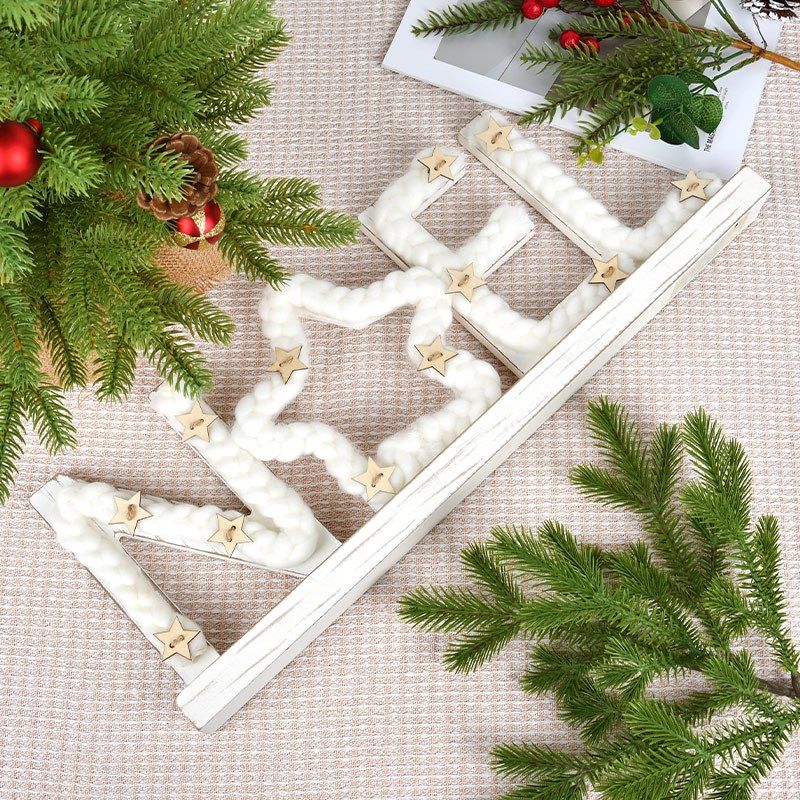 圣诞装饰品NOEL发光木质桌面摆件装饰场景布置配件,节庆用品/礼品,圣诞装饰品,淘宝优惠券,粉丝福利购,淘宝优惠卷