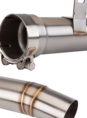 摩托车 ZX10R 21-22年 改装排气  ZX-10R改装中段 去鼓中段排气