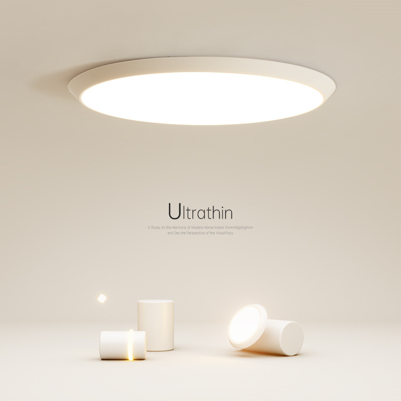 简约现代超薄led吸顶灯创意卧室灯小客厅灯极简餐厅书房阳台灯具