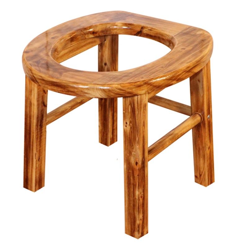 碳化款实木孕妇坐便椅家用老人坐便凳移动马桶坐厕器座便椅坐便桶