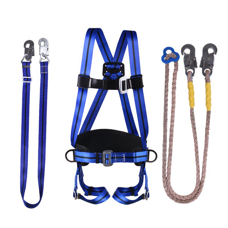 PINZH品致全身式防坠落五点式安全带保定众安ZOAN缓冲保险带欧式