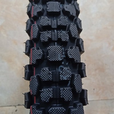 防滑越野大花3.25-18外胎 325-18轮胎 摩托车防滑后轮胎
