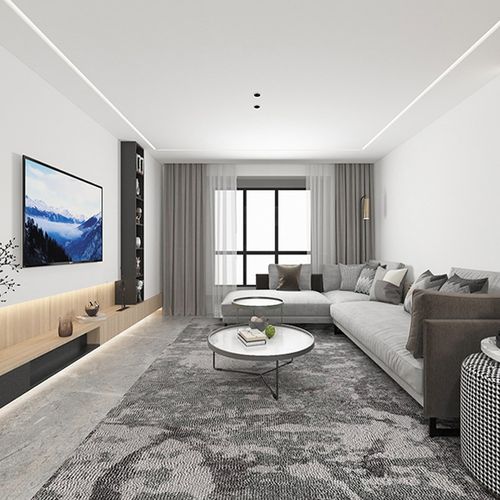 嵌入式无边框d光灯槽超薄光偏洗墙灯线性灯客厅le回预埋反光铝槽