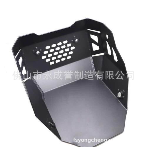 适用春风450MTCF450MT改装发动机下护板铝合金底盘保护盖一体防护