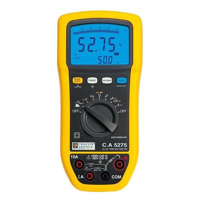 法国CA数字万用表CA5273CA5275CA5277真有效值6000数双显示
