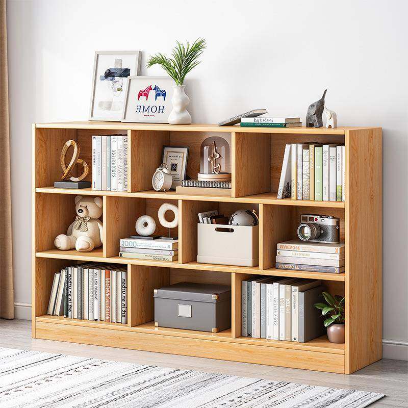 书架置物架落地简易卧室收纳柜子客厅格子置物柜简约现代小型书柜,金属材料及制品,金属加工件/五金加工件,淘宝优惠券,粉丝福利购,淘宝优惠卷