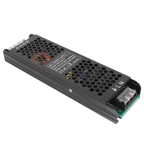 LED长条开关电源24v400w铝合金直流恒压电源灯带灯条专用电源