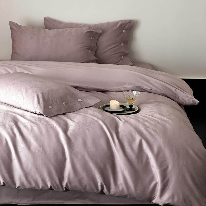 北欧轻奢全棉100支大提花四件套法式复古纯色贡缎长绒棉床上用品,自行车/骑行装备/零配件,更多零件/配件,淘宝优惠券,粉丝福利购,淘宝优惠卷