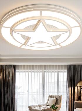 LED吸顶灯客厅灯具特大圆灯2米会议室简约大气吸顶灯中山家装灯饰