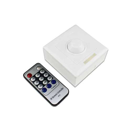 厂家直销无极调光红外11键面板0-10V旋钮调光器LED调光RGB控制器