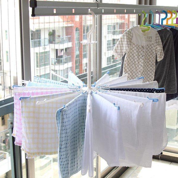 多功能伞形尿布架家用可折叠防风毛巾晾晒架新生儿宝宝婴儿晾衣架,收纳整理,植绒衣架/布衣架,淘宝优惠券,粉丝福利购,淘宝优惠卷