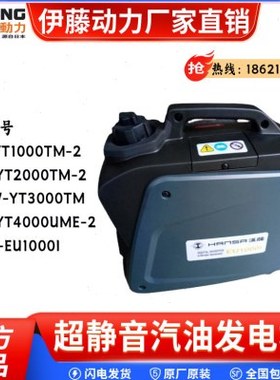 800w1kw2kw2500瓦家用小型汽油发电机手提式户外应急EU1000I/220V