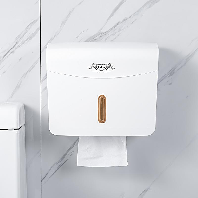 下抽擦手纸盒家用创意酒店卫v生间防水挂壁抽取式厕纸盒翻盖草纸