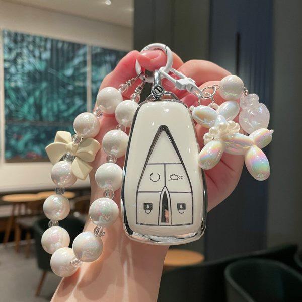 长安cs75plus钥匙套逸动车univ欧尚z6逸达x5启源a07三代cs55壳女