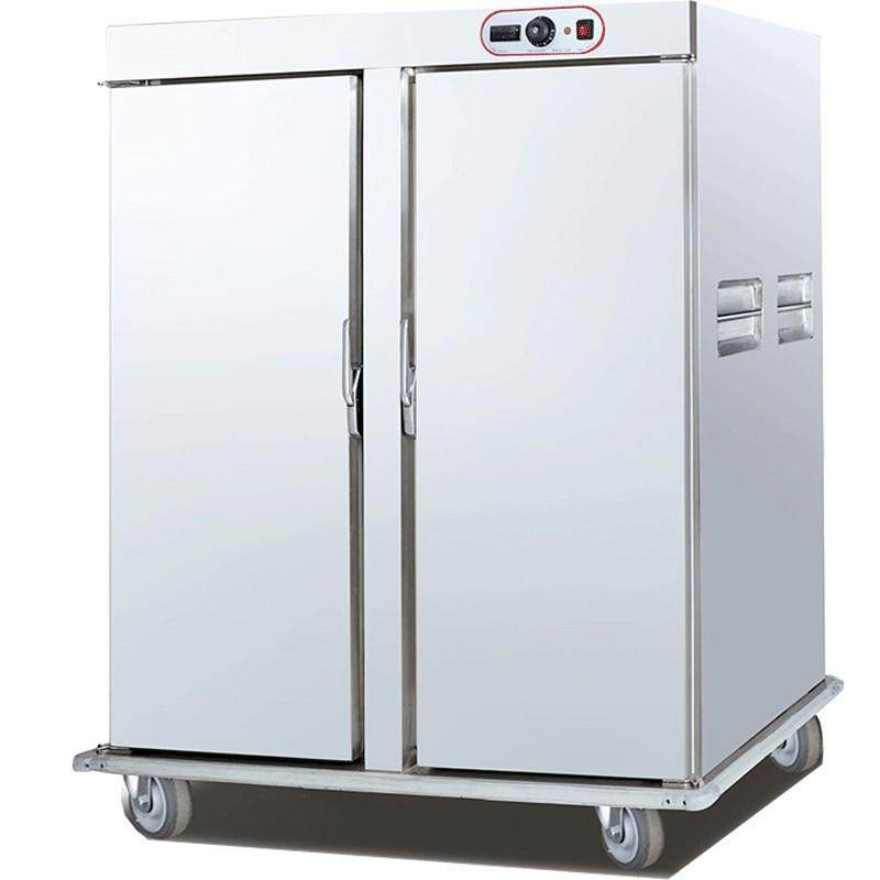 单双门22层保温餐车送餐车饭店酒店宴会饭菜菜品移动保温车加热柜