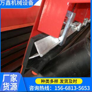 现货多种Y型防溢裙板T型橡胶聚氨酯板防溢裙板夹持器角铝