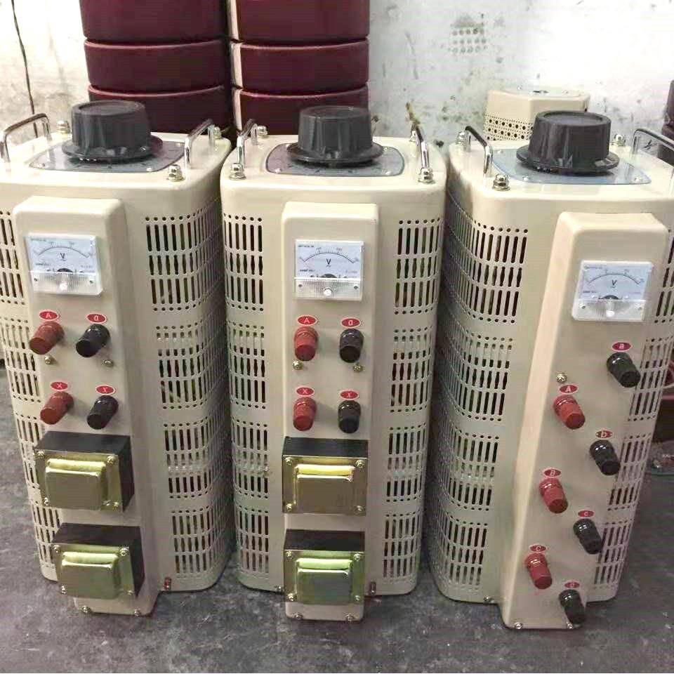 定做环形调压器30kvaTSGCJ2接触式调压变压器30kw三相调压器