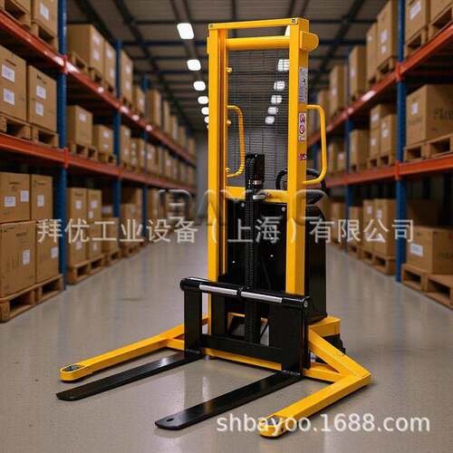 BAYOO/拜优BHY20078半电动堆车半电动堆垛机半电动宽腿堆垛