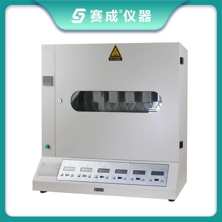 赛成仪器恒温保持力试验机 恒温软缆胶带粘度保持力试验机