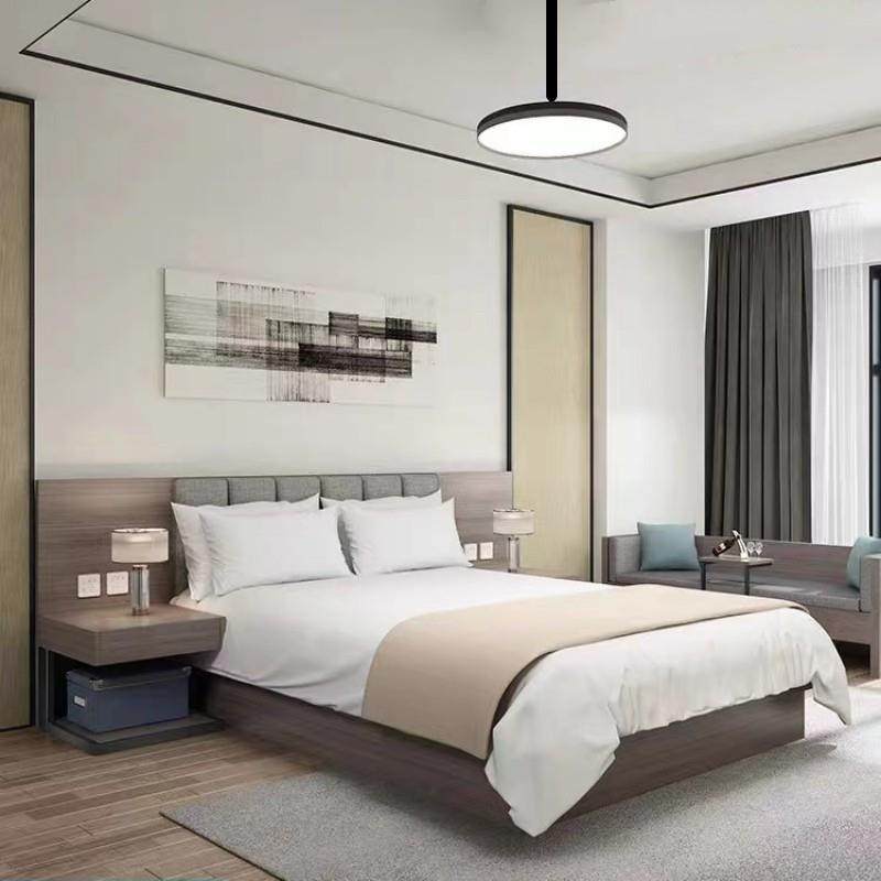 酒店家具标间全套公寓客房家具民宿酒店式床标准间双床宾馆专用床