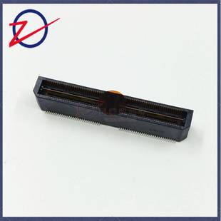 TR连接器申泰间距0.5mm镀金板对板120pin公座 QTH 060