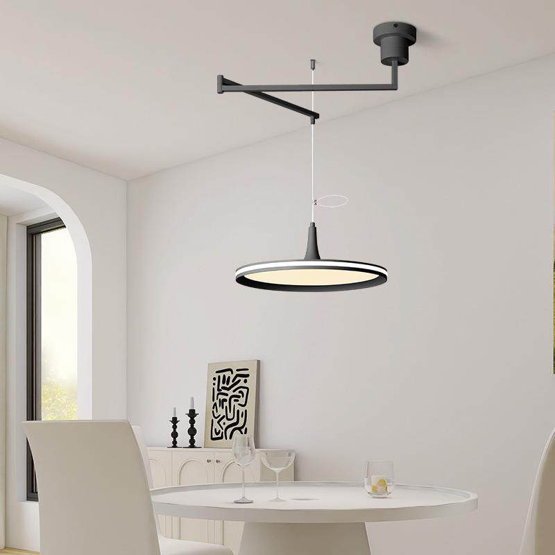 全光谱饭厅吊灯飞碟灯摇臂饭厅餐桌灯奶油风可移位可移动吧台灯具,特色手工艺,其他特色工艺品,淘宝优惠券,粉丝福利购,淘宝优惠卷