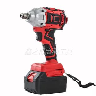无刷锂电扳手架子工套筒扭力风炮锂电充电式 冲击电动扳手