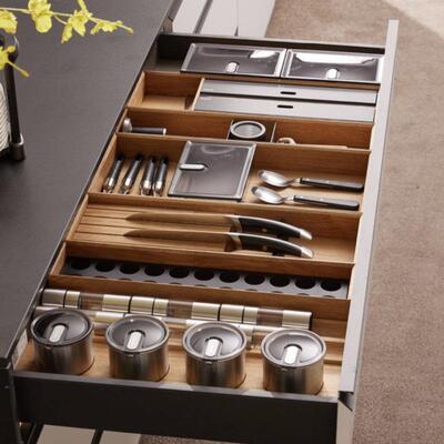巴斯蒂姆BASISTEM库尔系列抽屉分隔物品盒收纳整理厨房工具盒