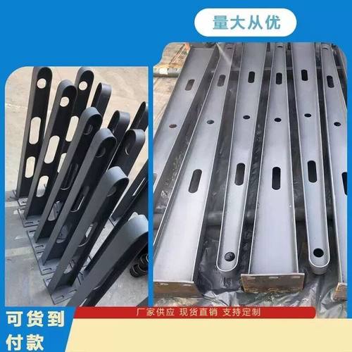 雨棚钢梁雨搭大门钢化玻璃牛腿支架定制不锈钢304拉丝点阵式 雨蓬