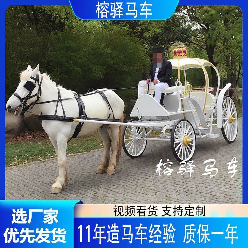 公主南瓜马车户外电动观光马车婚礼接亲婚纱酒店美陈商业景区旅游
