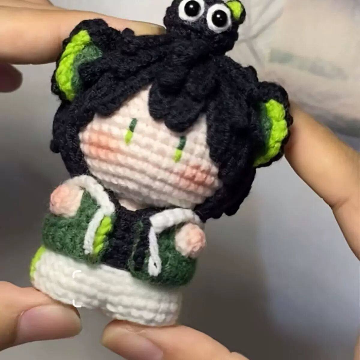 罗小黑战记2罗小黑挂件毛线钩织材料包二次元包包钥匙挂饰送礼物,模玩/动漫/周边/娃圈三坑/桌游,桌游卡牌,淘宝优惠券,粉丝福利购,淘宝优惠卷