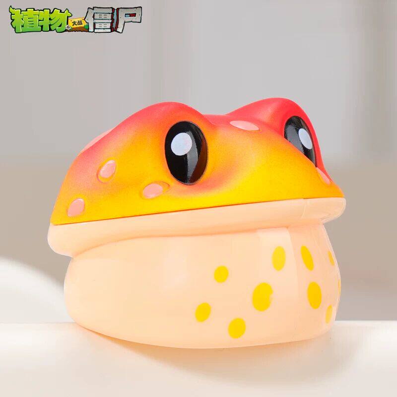 正版植物大战僵尸2的金蟾菇金蝉菇牛仔疆尸大公仔花园战争路障铁