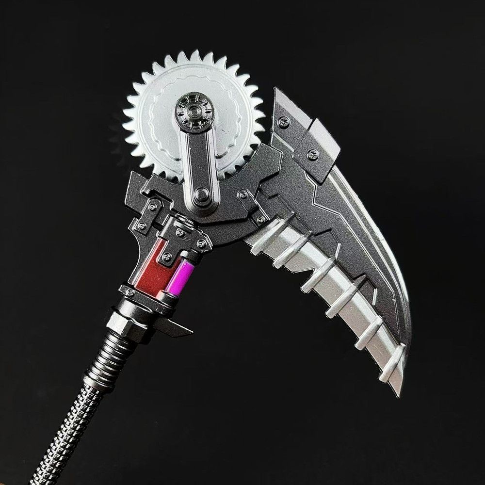 和平精英传世武器模型战镰碎刃合金旋转摆件金属兵器吃鸡周边玩具