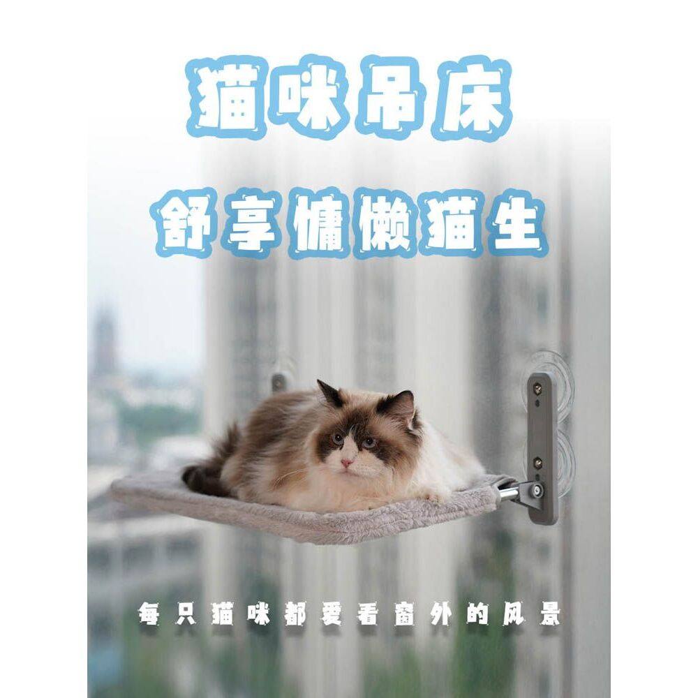 猫吊床猫窝玻璃窗户窗台床边晒太阳吸盘挂床阳台宠物猫床用品,宠物/宠物食品及用品,狗窝/屋/帐篷/沙发,淘宝优惠券,粉丝福利购,淘宝优惠卷