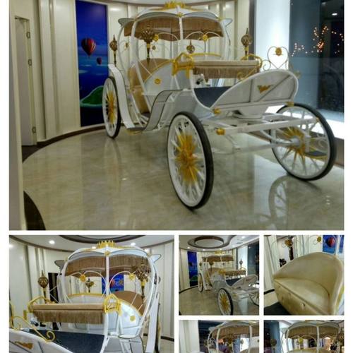 包邮南瓜马车定制婚礼婚庆马车房地产展示马车灰姑娘南瓜马车厂家