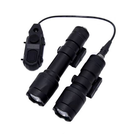 跨境M300/M600C下挂强光手电筒户外战术LED白光爆闪鼠尾手电配件