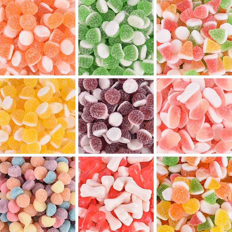 酸砂橡皮软糖橡皮糖混搭大包qq糖酸砂糖果汁软糖儿童糖果摆摊