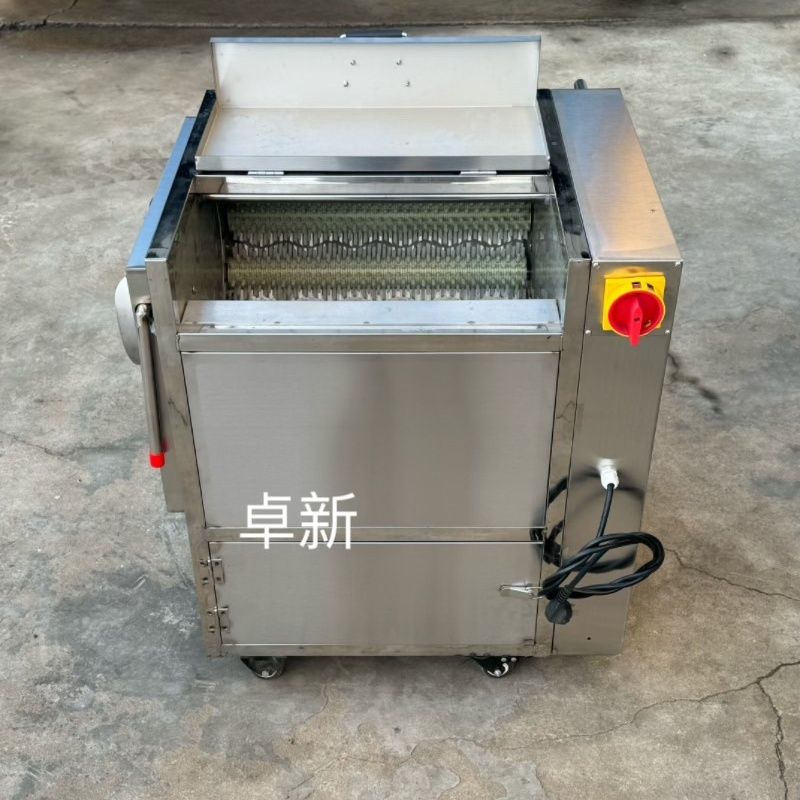 全自动生姜清洗去皮机商用土豆莲藕红薯去皮机全不锈钢生蚝清洗机