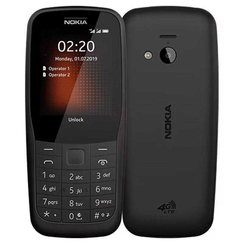 Nokia/诺基亚 220 4G全网通初高中学生直板按键戒网老人