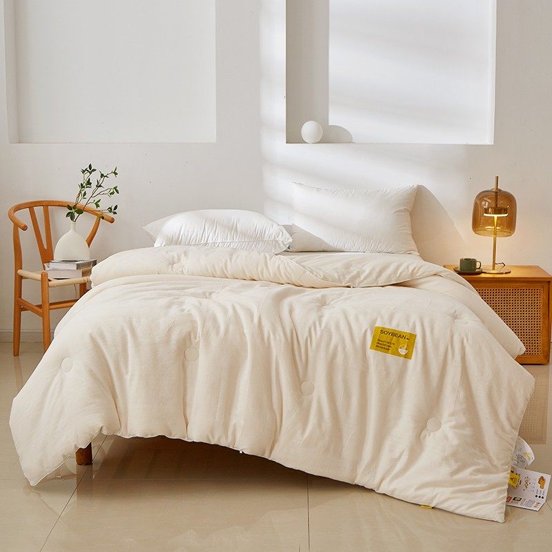 【A+母婴级】四季原棉大豆被加厚被芯冬被宿舍单人春秋被夏被棉被,床上用品,棉花被,淘宝优惠券,粉丝福利购,淘宝优惠卷