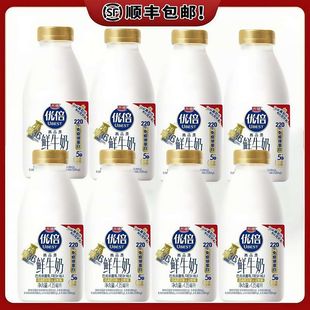 光明优倍鲜牛奶435ml瓶装巴氏杀菌儿童营养学生早餐奶鲜奶