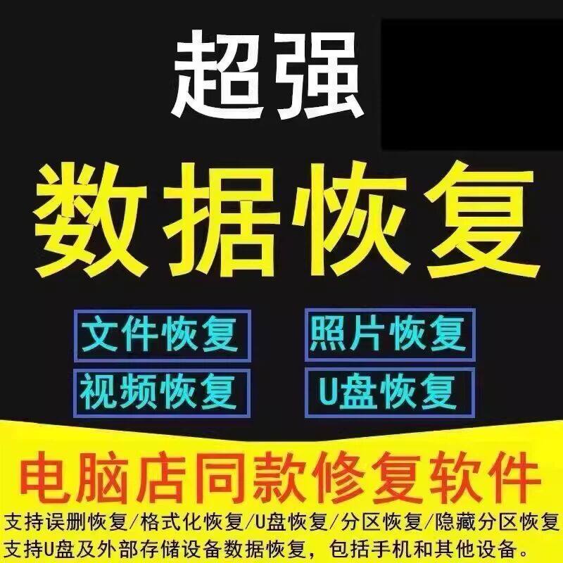 DG5.5版本 数据恢复电脑专业版 适用Win系统已注册 可恢复大文件