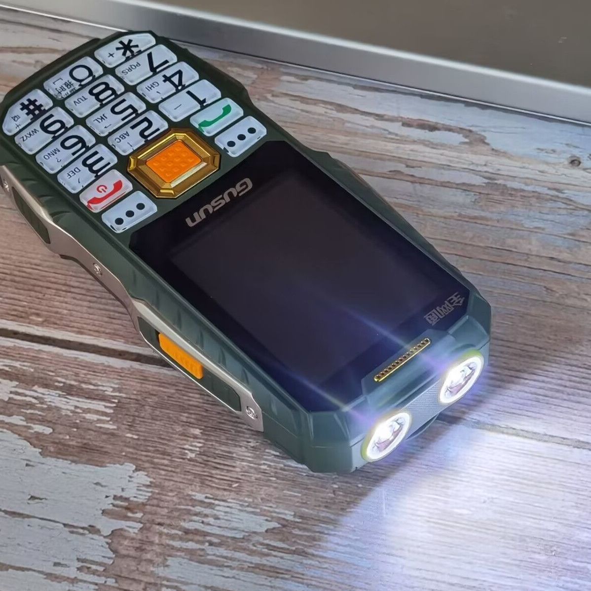 巨盛老人手机超长待机大声音按键语音全网通4G电霸防摔直板老年机