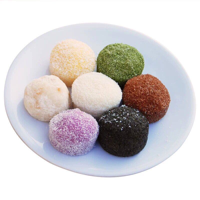 椰蓉抹茶蓝莓草莓原味芒果榴莲大福糯米糍团多种口味1包*250克