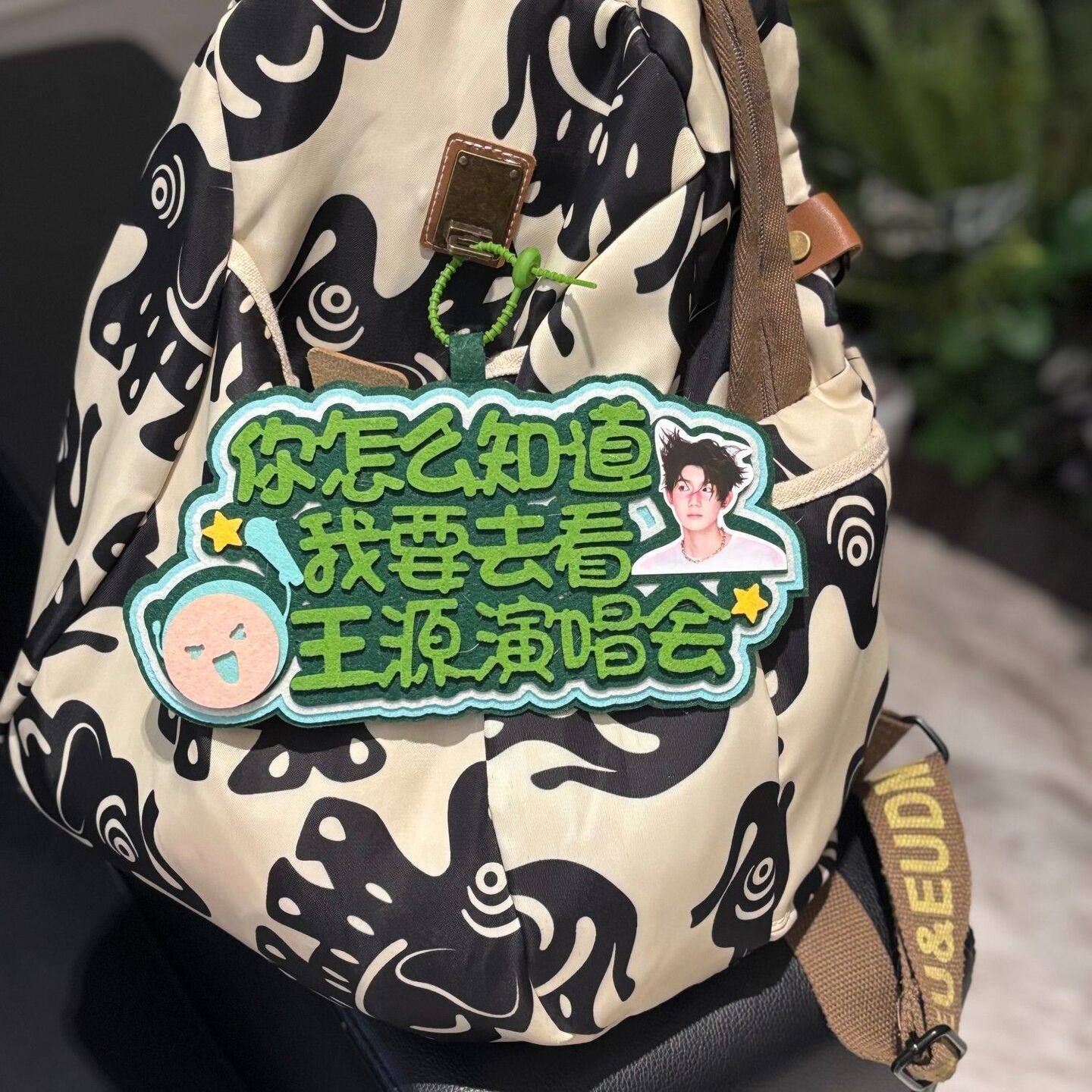 王源演唱会背包挂件你怎么知道我要去看王源演唱会不织布挂饰,服饰配件/皮带/帽子/围巾,包挂件,淘宝优惠券,粉丝福利购,淘宝优惠卷